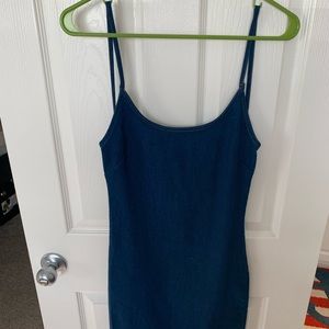 Akira blue jean dress